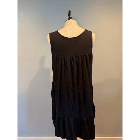 Philosophy Black Tiered Sleeveless Dress - Picture 2 of 4